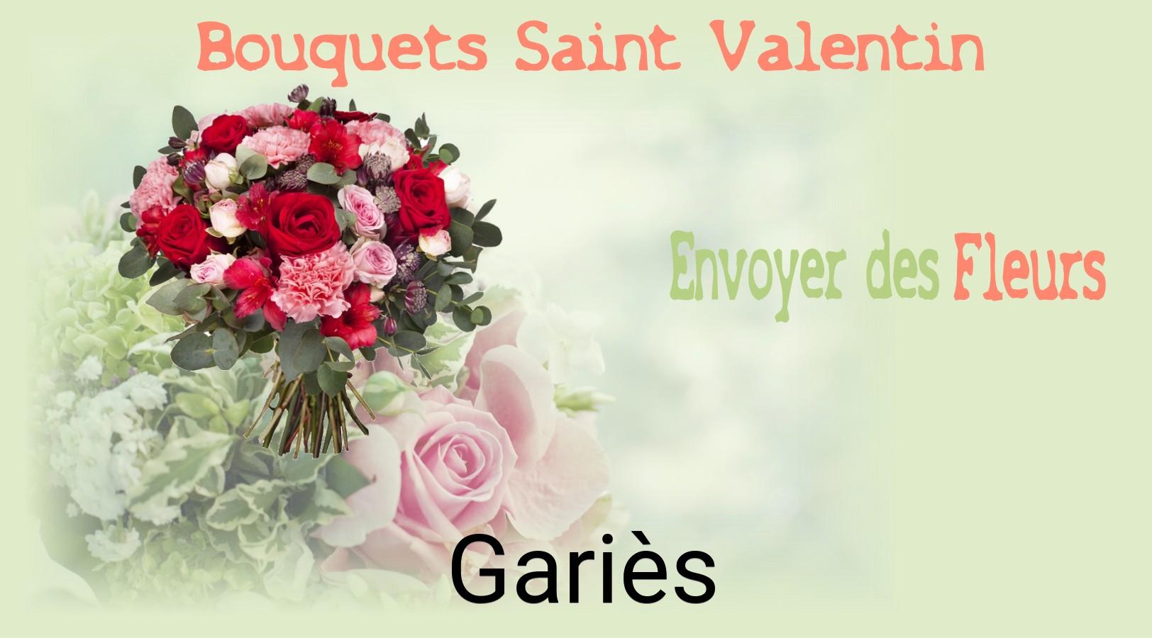 Roses de Saint-Valentin livrées à Gariès